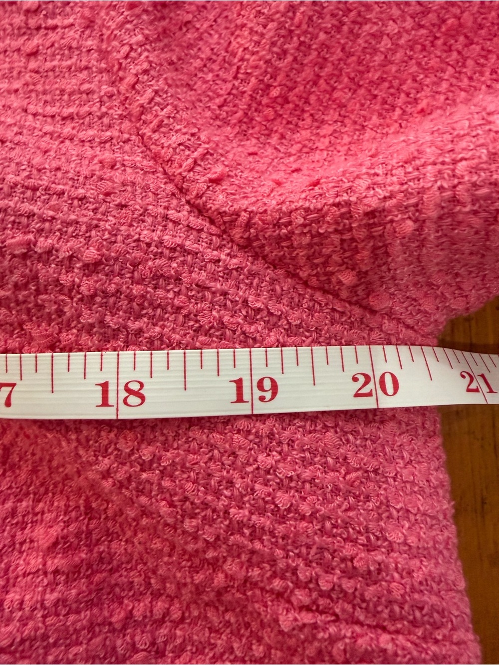 Tuckernuck Hot Pink Bouclé Mini Dress with Braided Trim - Picture 16 of 16